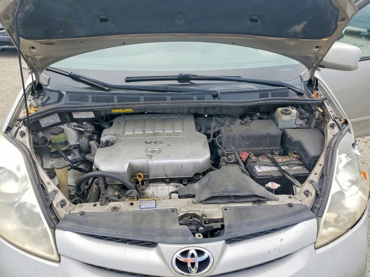 2009 Toyota Sienna Xle Серебряный vin: 5TDZK22C79S247675