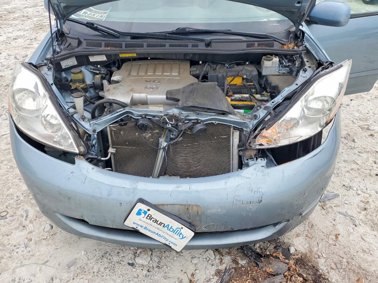 2009 Toyota Sienna Xle Blue vin: 5TDZK22C79S274620
