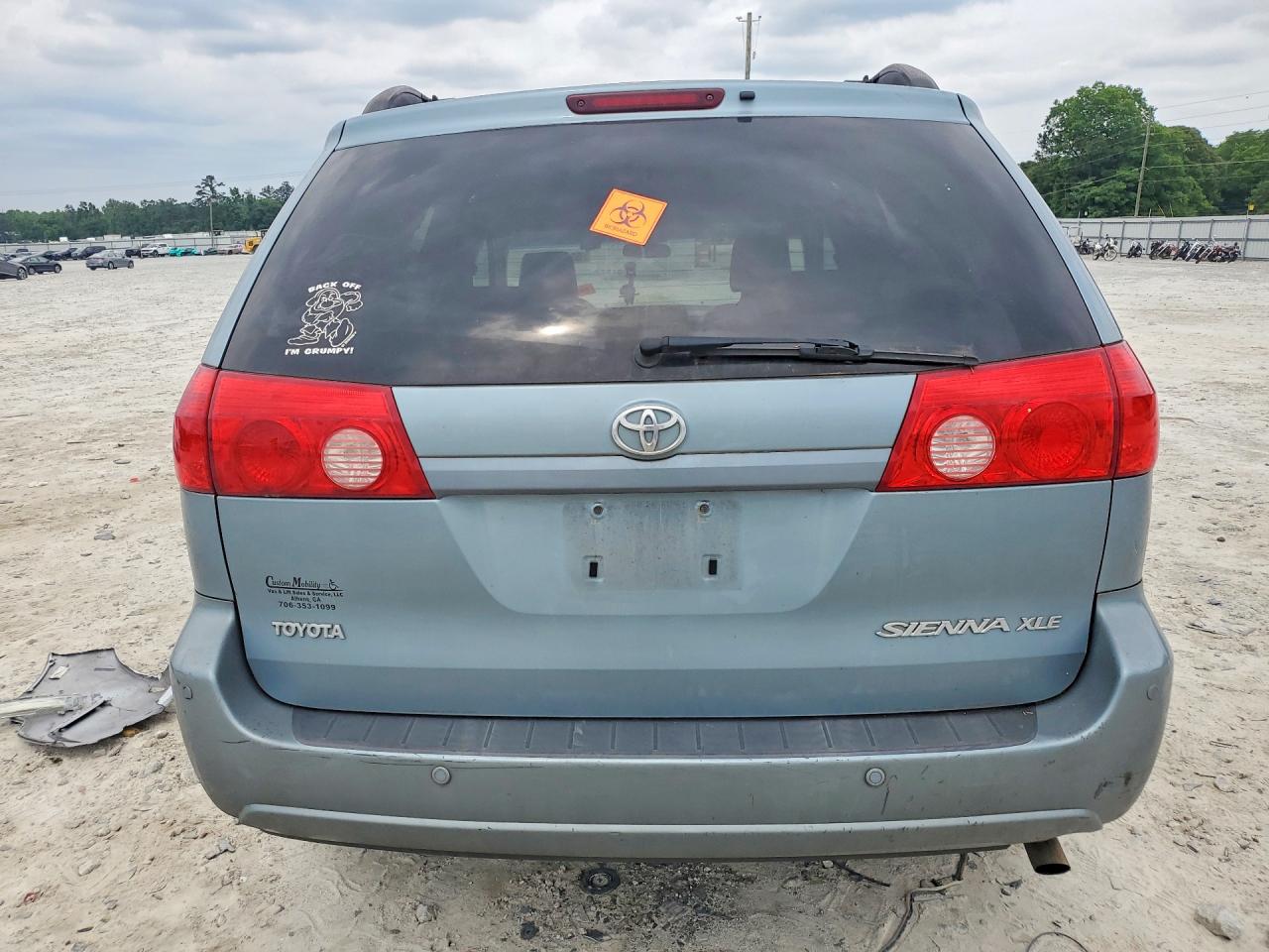 2009 Toyota Sienna Xle Blue vin: 5TDZK22C79S274620