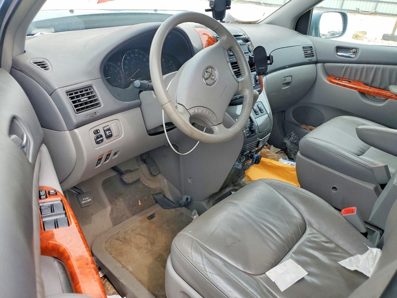 2009 Toyota Sienna Xle Blue vin: 5TDZK22C79S274620