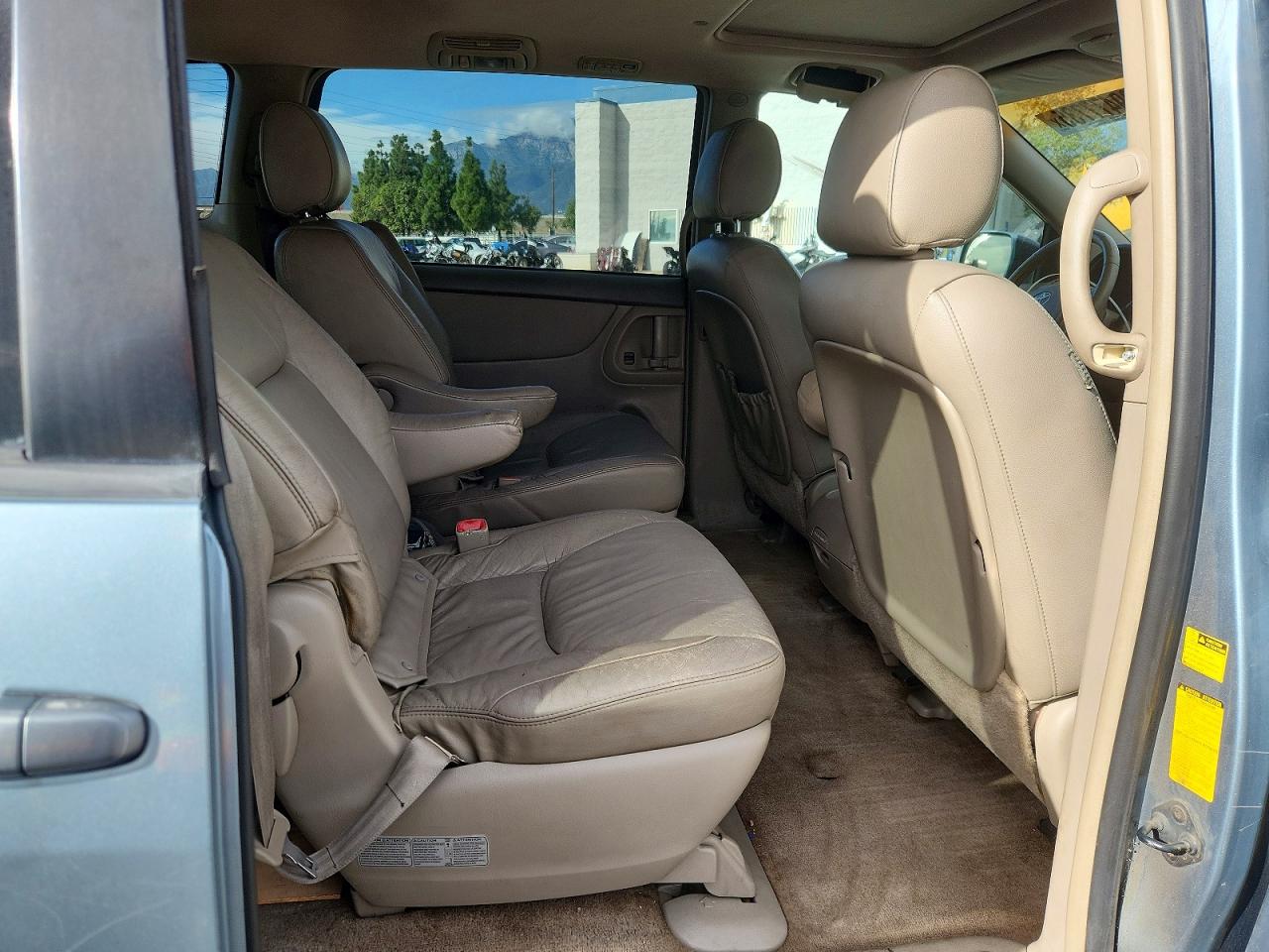 2007 Toyota Sienna Xle Blue vin: 5TDZK22C87S091756