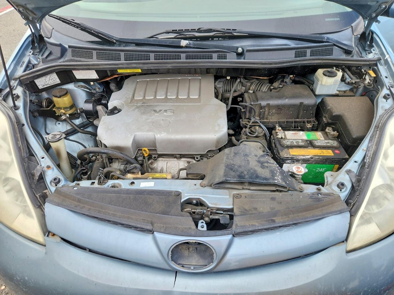 2007 Toyota Sienna Xle Blue vin: 5TDZK22C87S091756