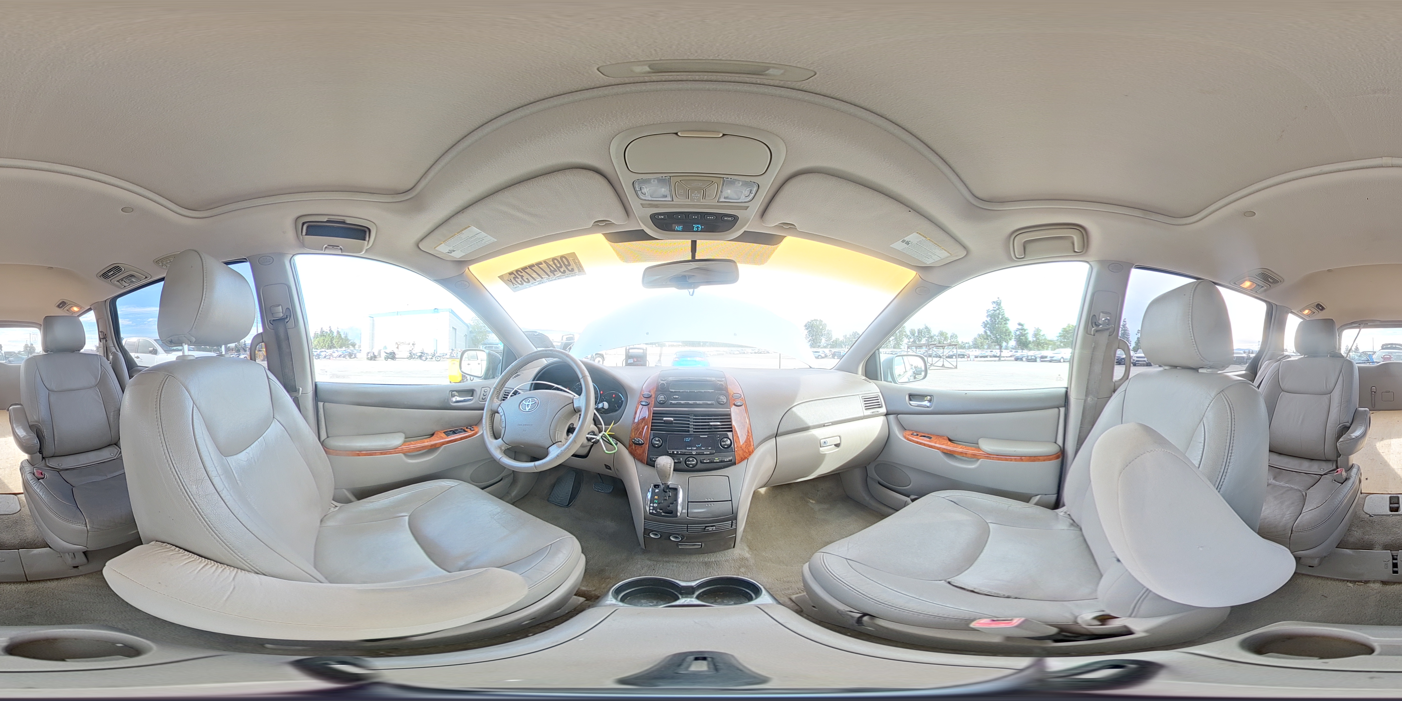 2007 Toyota Sienna Xle Blue vin: 5TDZK22C87S091756
