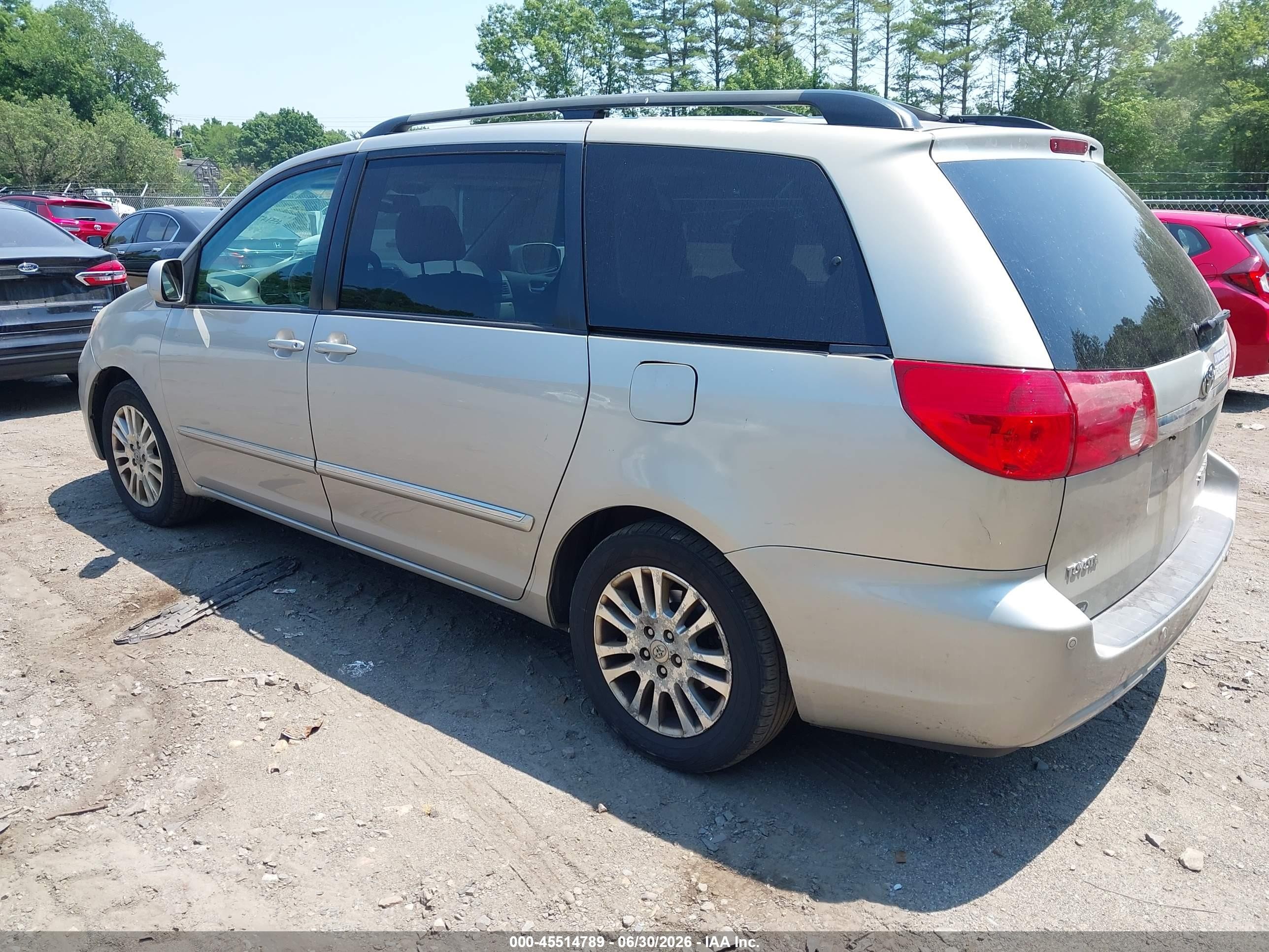 2008 Toyota Sienna Limited Tan vin: 5TDZK22C88S150886