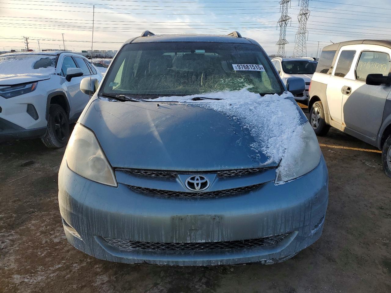 2008 Toyota Sienna Xle Синий vin: 5TDZK22C88S218037