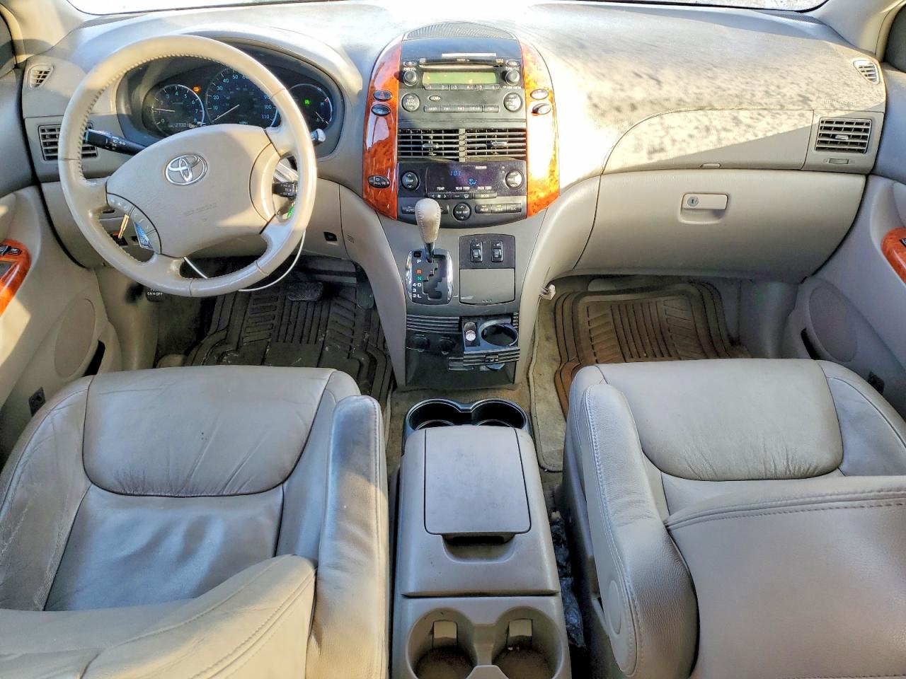 2008 Toyota Sienna Xle Синий vin: 5TDZK22C88S218037