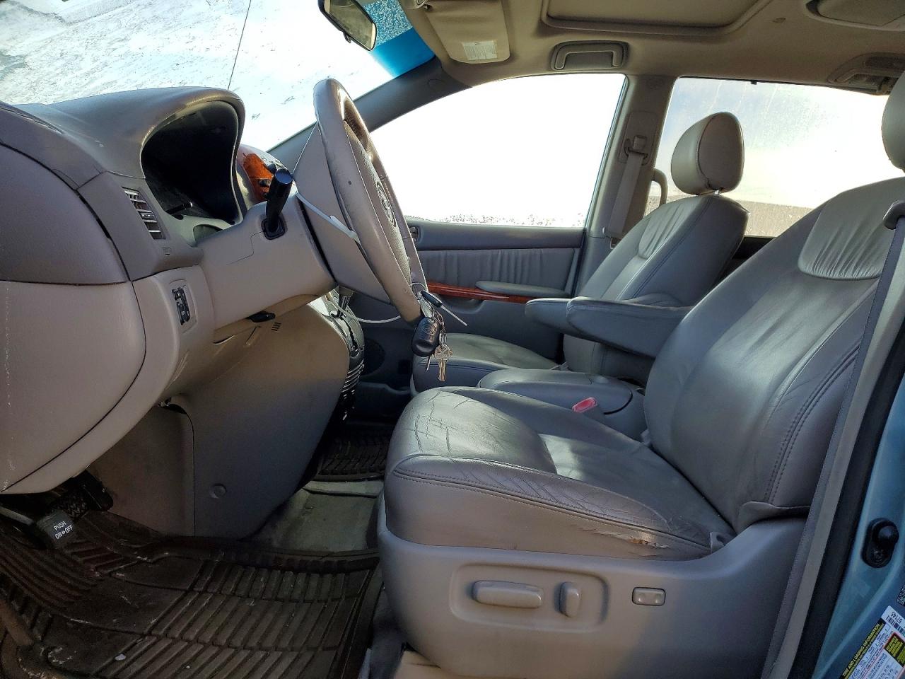 2008 Toyota Sienna Xle Синий vin: 5TDZK22C88S218037