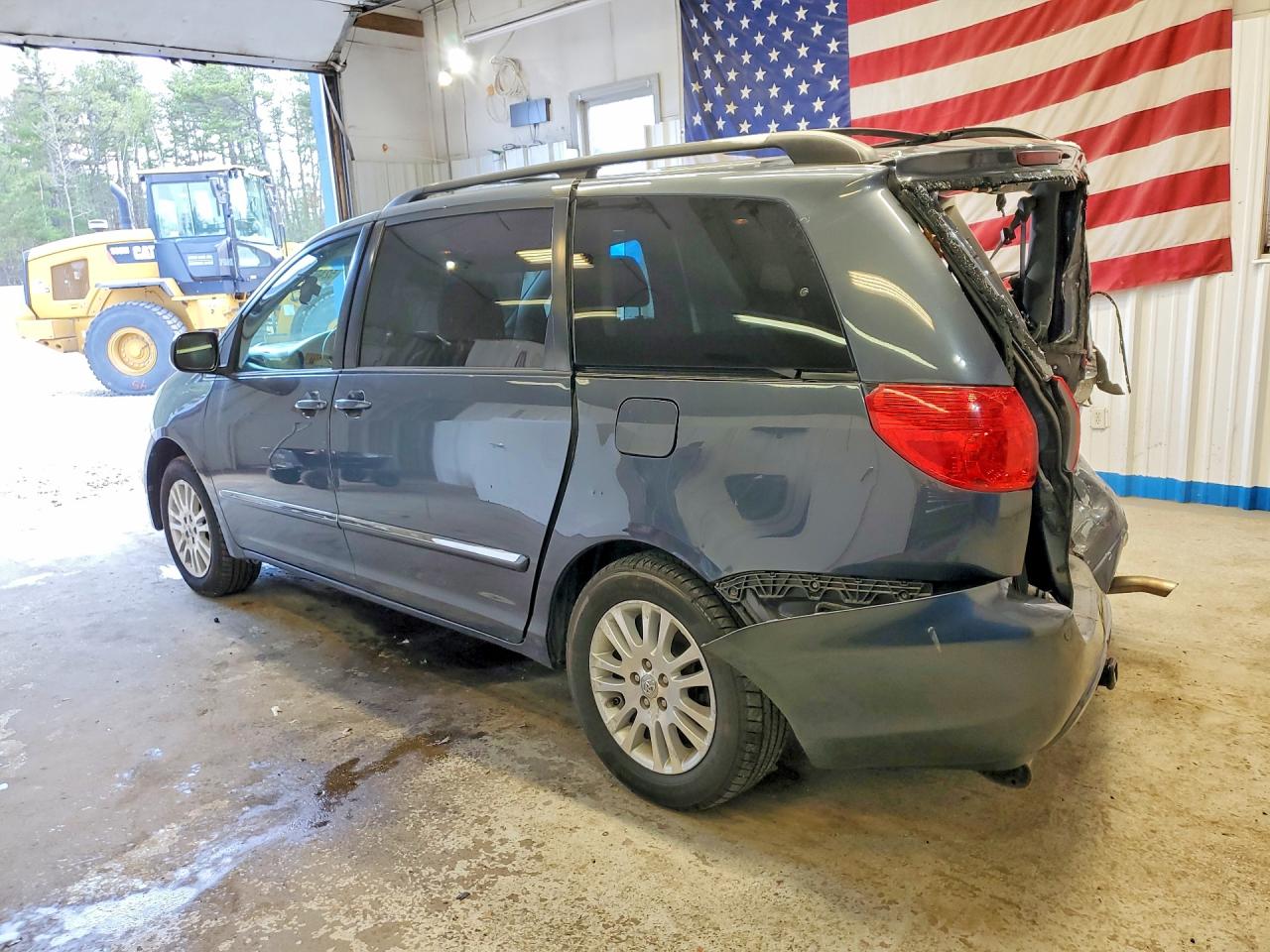 2009 Toyota Sienna Blue vin: 5TDZK22C89S258474
