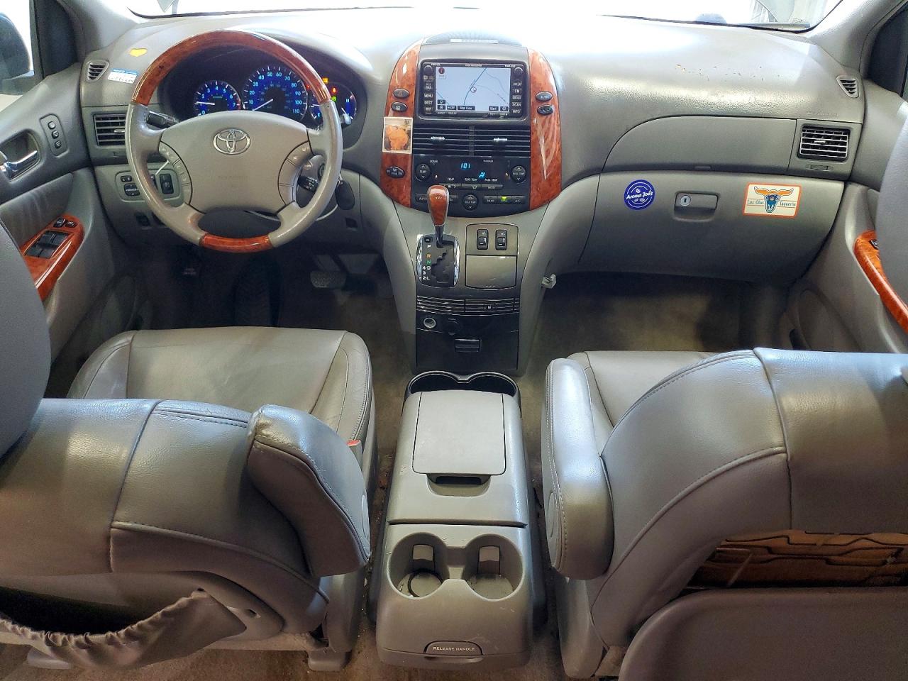 2009 Toyota Sienna Blue vin: 5TDZK22C89S258474