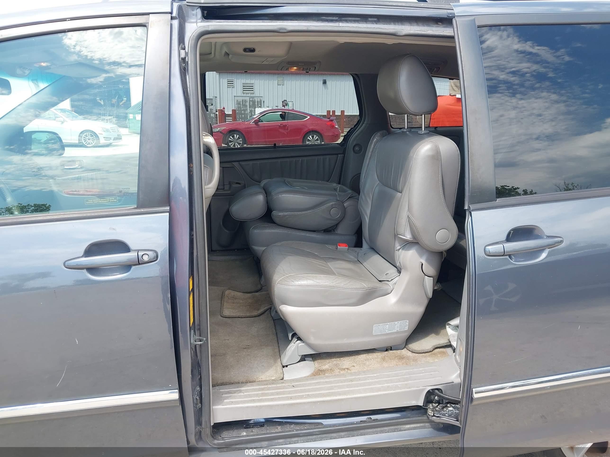 2009 Toyota Sienna Limited Gray vin: 5TDZK22C89S264209