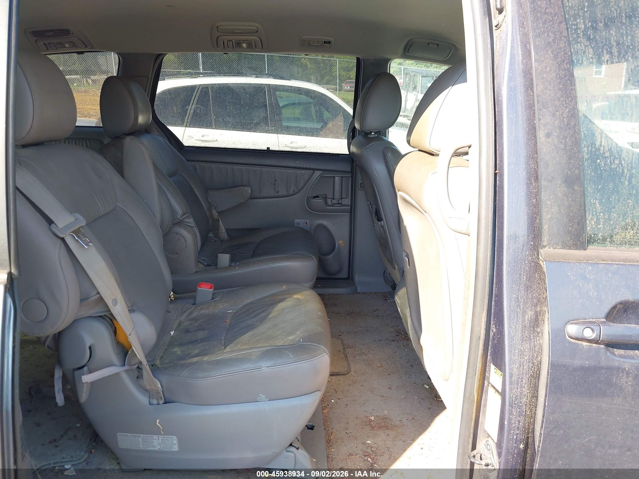 2009 Toyota Sienna Xle Blue vin: 5TDZK22C89S274223