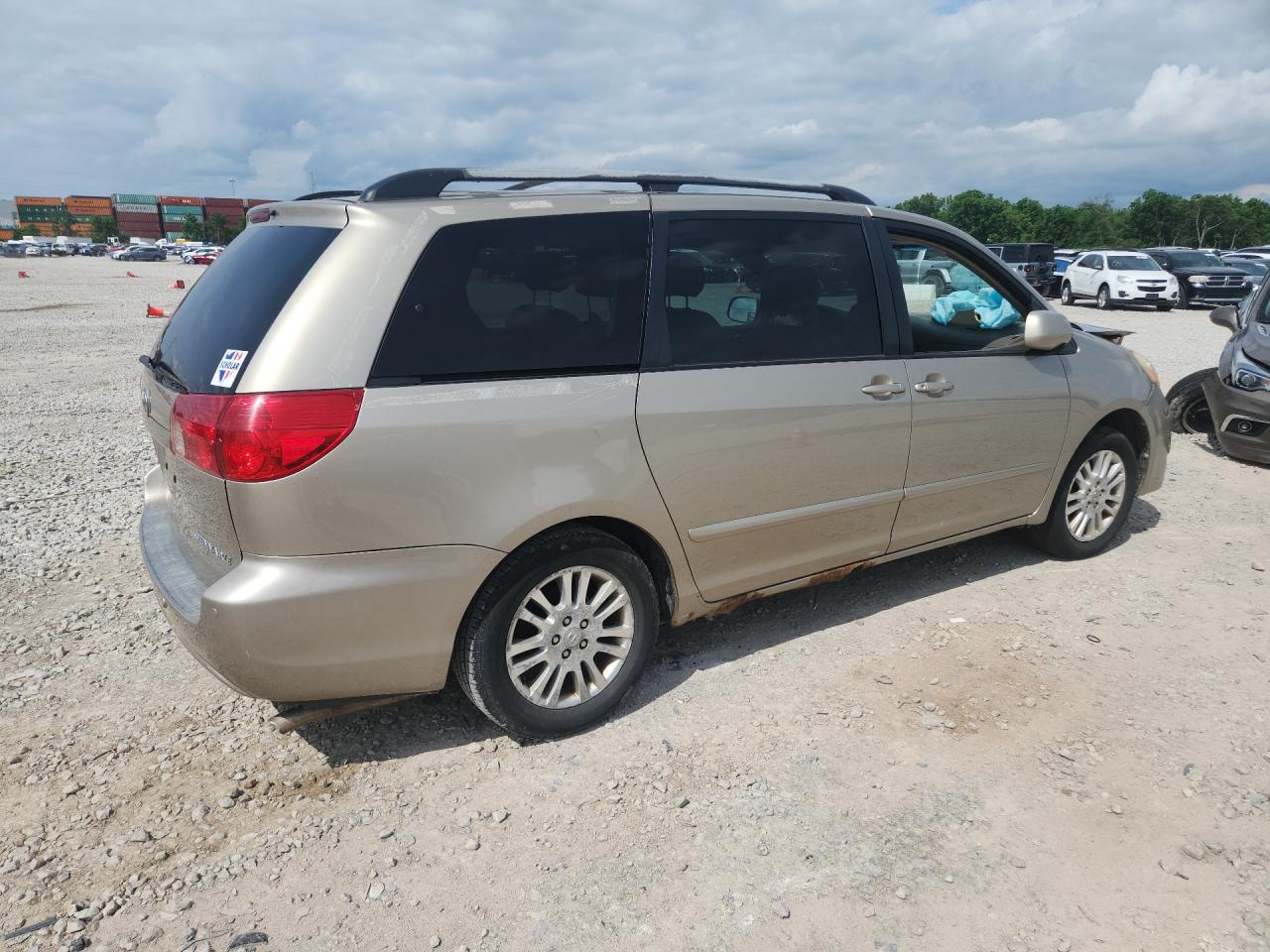 2007 Toyota Sienna Xle 7 Passenger Beige vin: 5TDZK22C97S035874