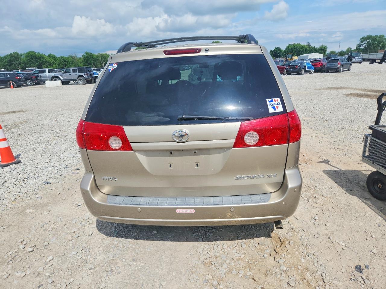 2007 Toyota Sienna Xle 7 Passenger Beige vin: 5TDZK22C97S035874