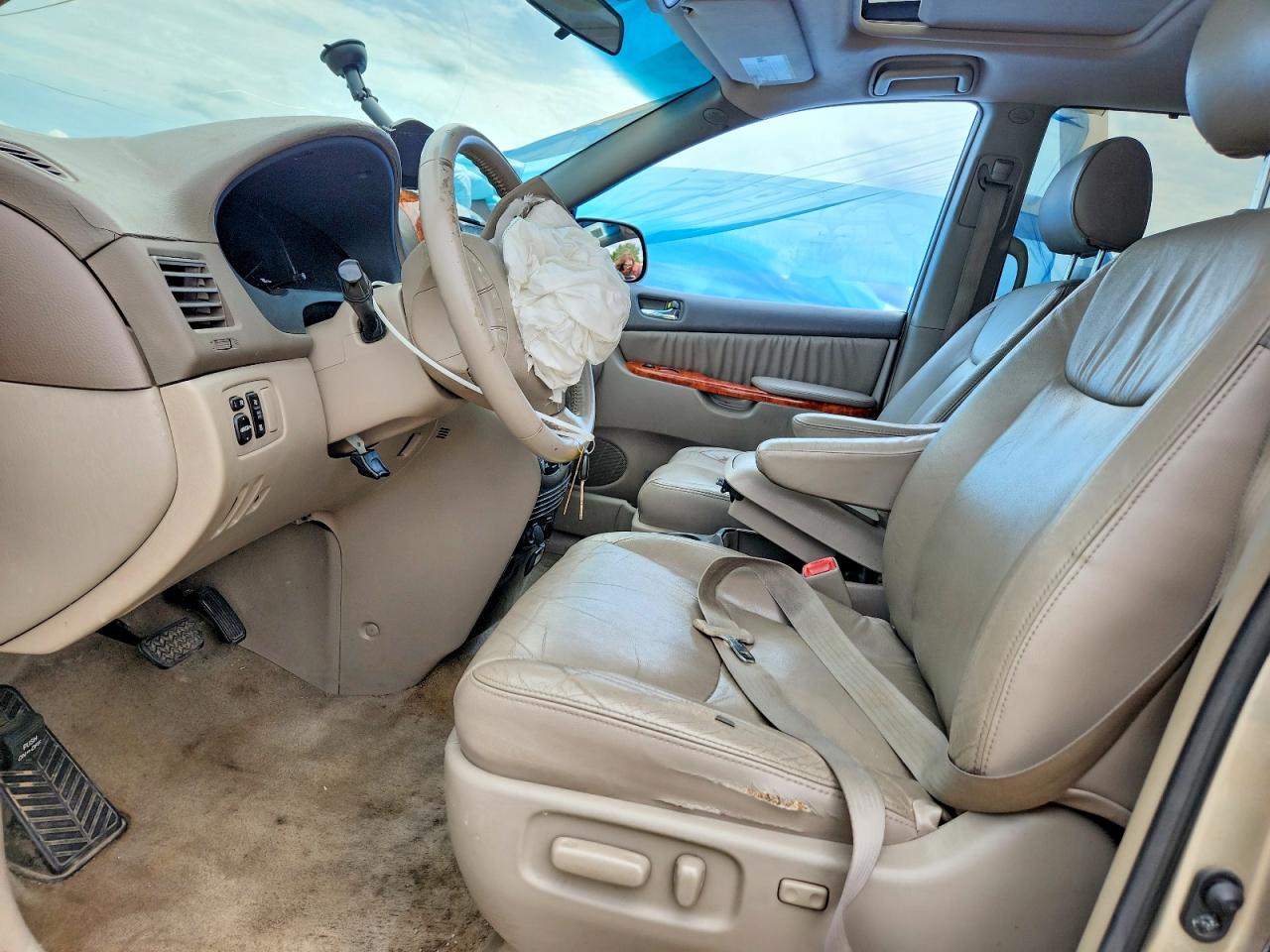 2007 Toyota Sienna Xle 7 Passenger Beige vin: 5TDZK22C97S035874