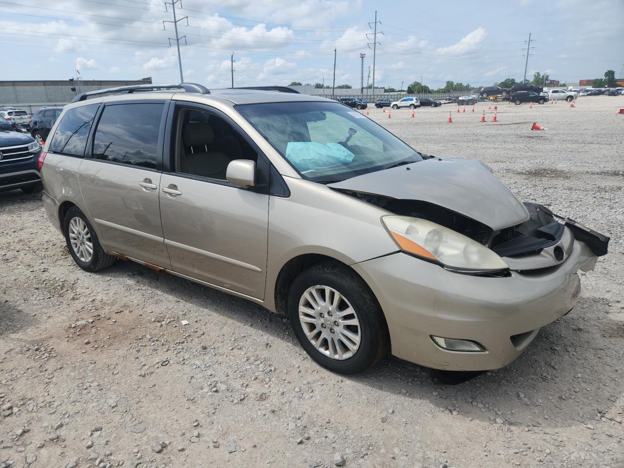 2007 Toyota Sienna Xle 7 Passenger Beige vin: 5TDZK22C97S035874