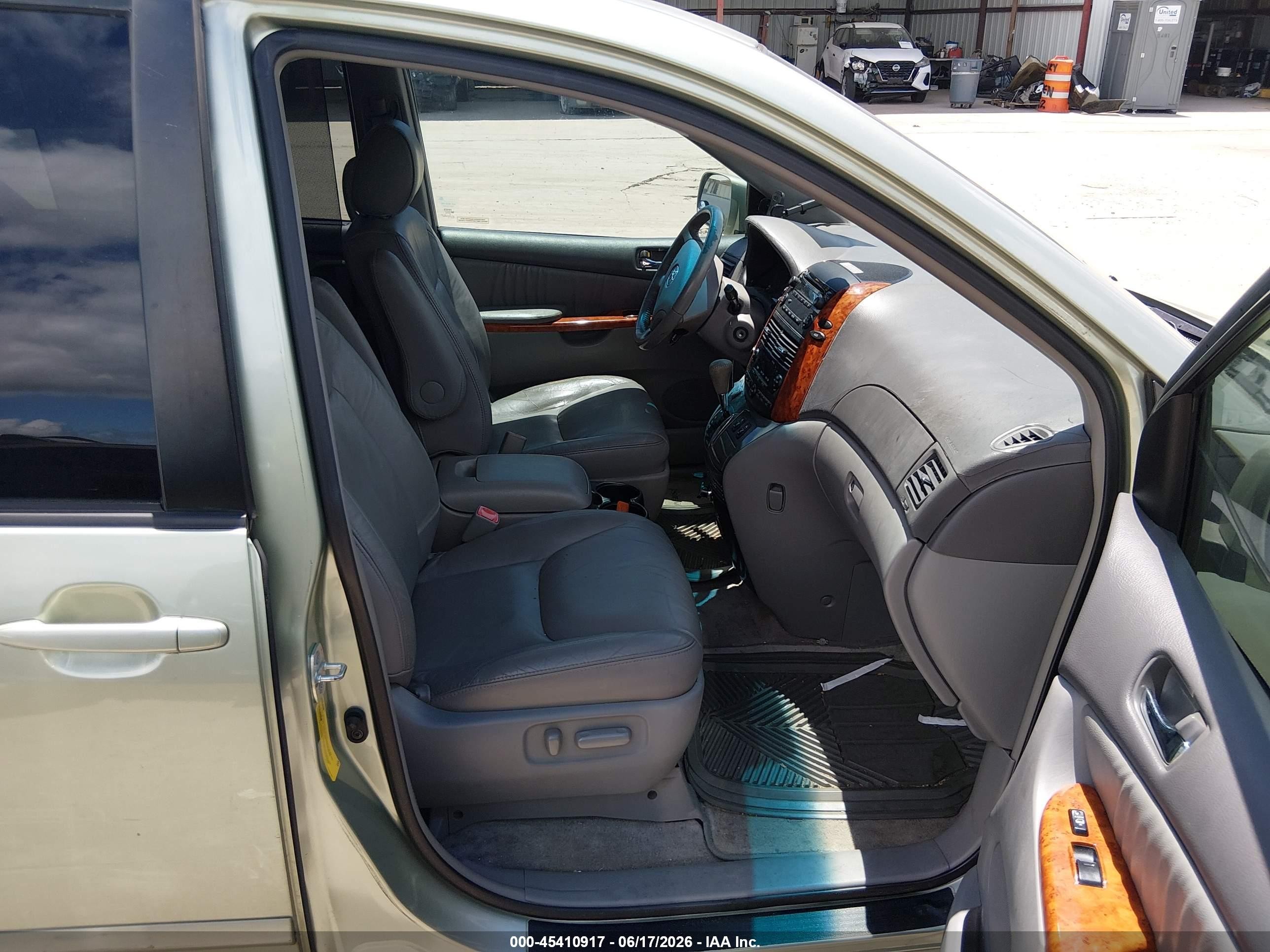 2007 Toyota Sienna Xle Green vin: 5TDZK22C97S050035