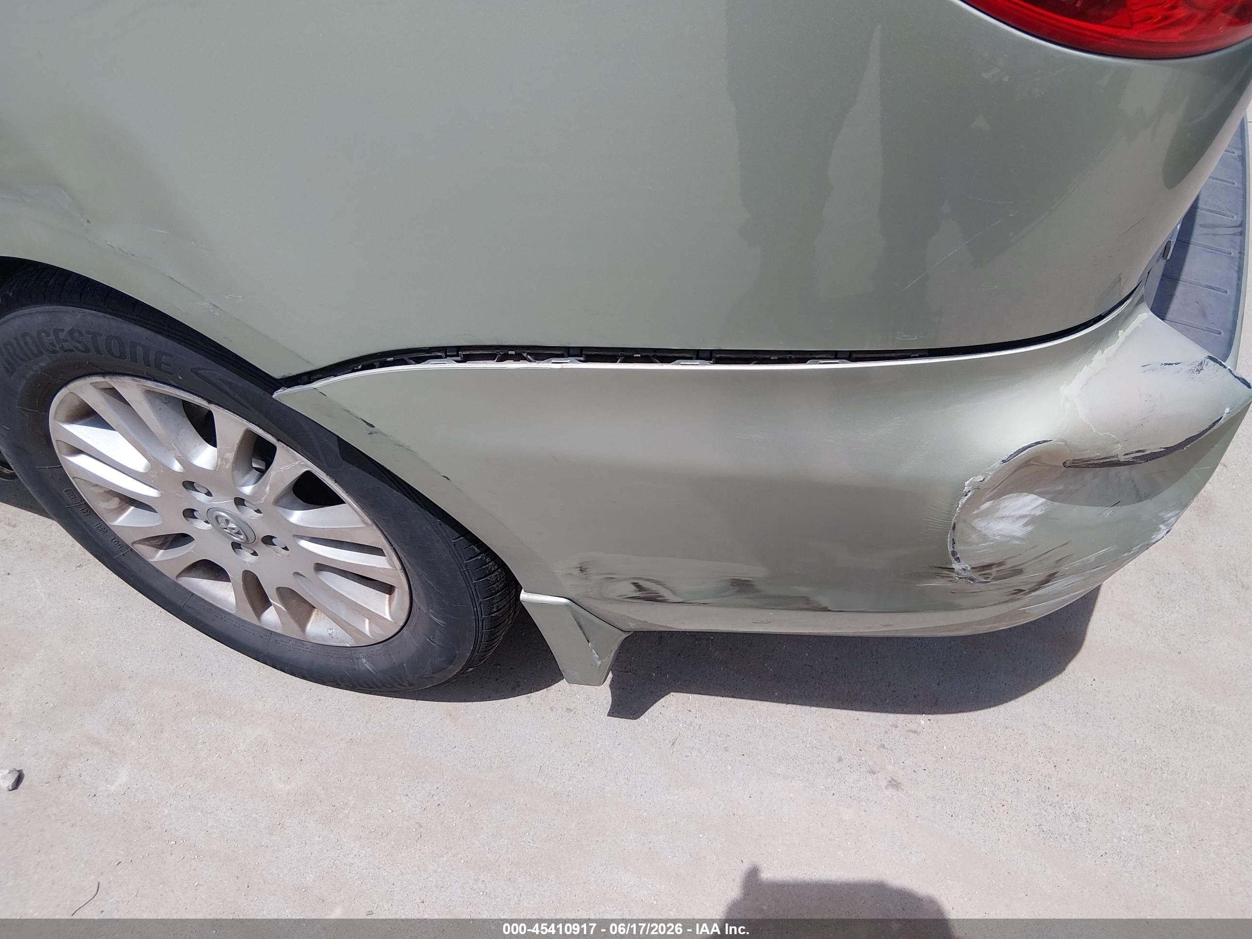 2007 Toyota Sienna Xle Green vin: 5TDZK22C97S050035