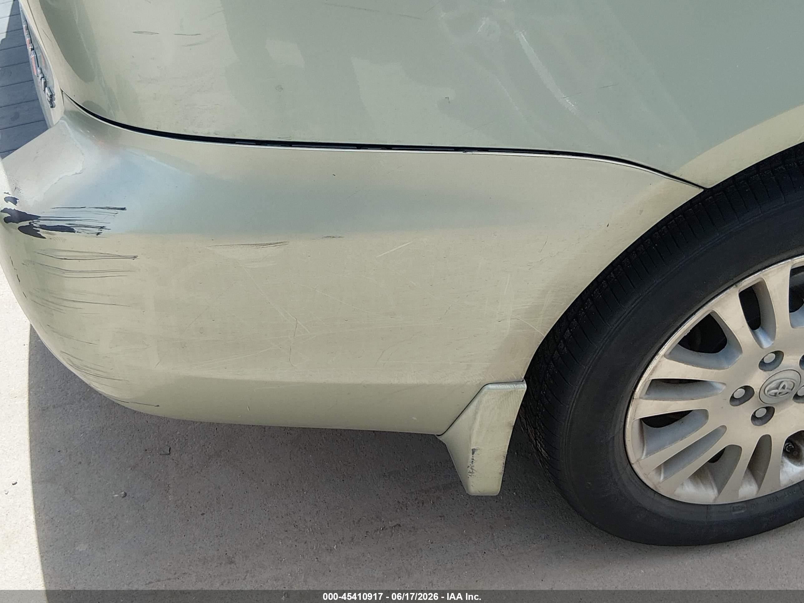 2007 Toyota Sienna Xle Green vin: 5TDZK22C97S050035