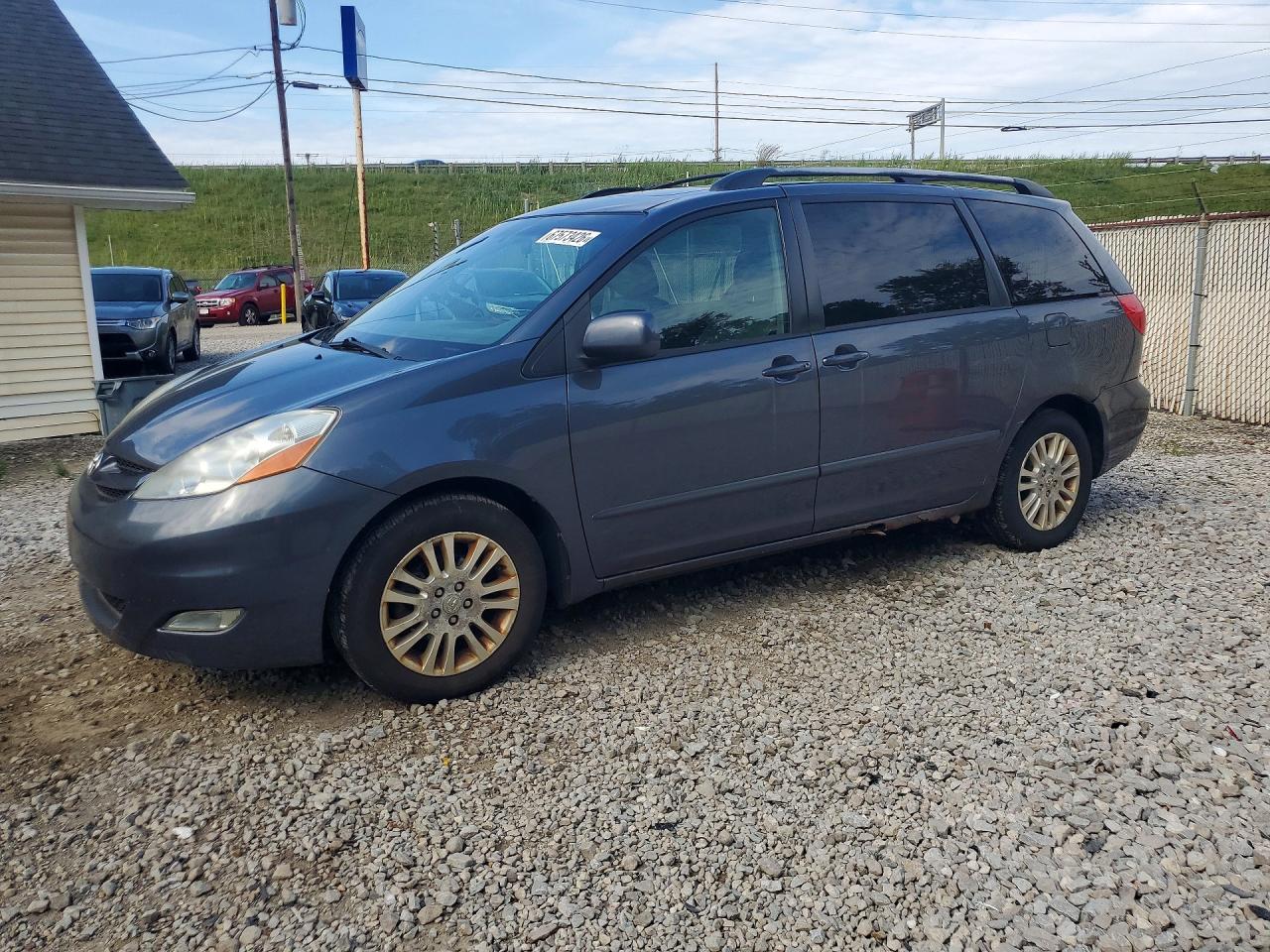 2009 Toyota Sienna Xle Blue vin: 5TDZK22C99S227749