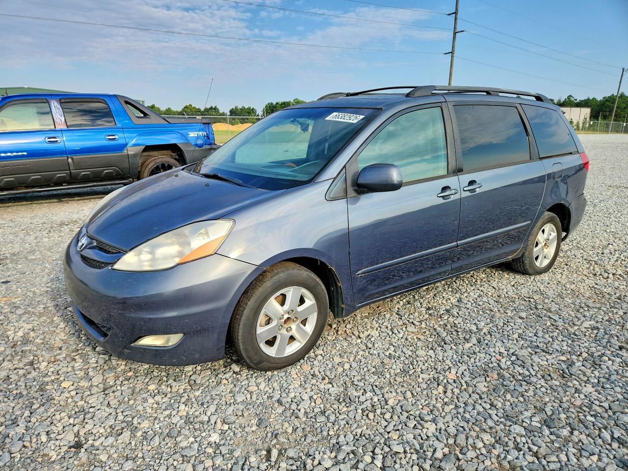 2009 Toyota Sienna Xle Gray vin: 5TDZK22C99S260301