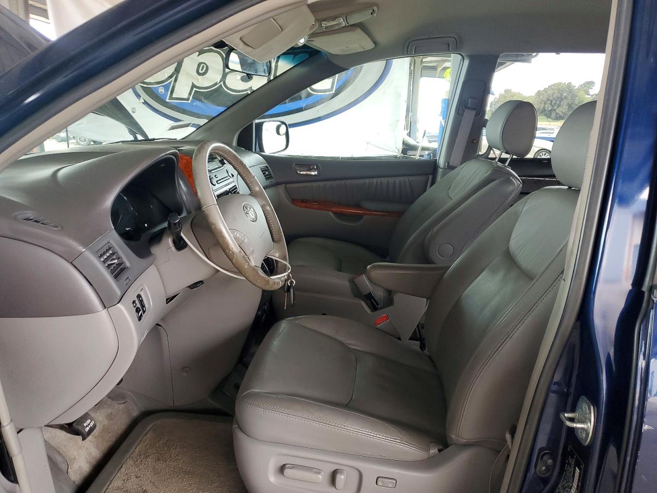 2007 Toyota Sienna Xle 7-passenger Blue vin: 5TDZK22CX7S021692