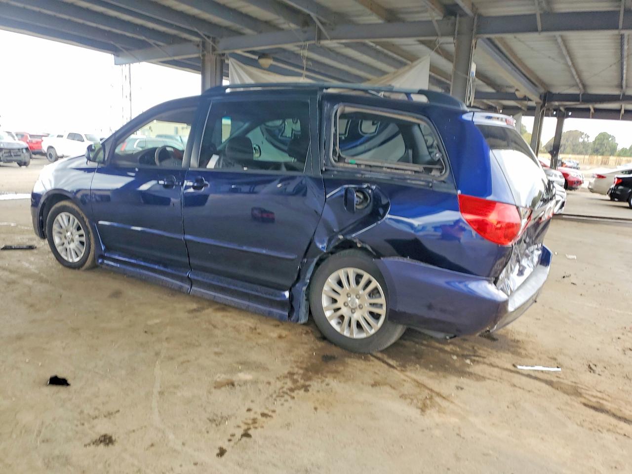 2007 Toyota Sienna Xle 7-passenger Blue vin: 5TDZK22CX7S021692