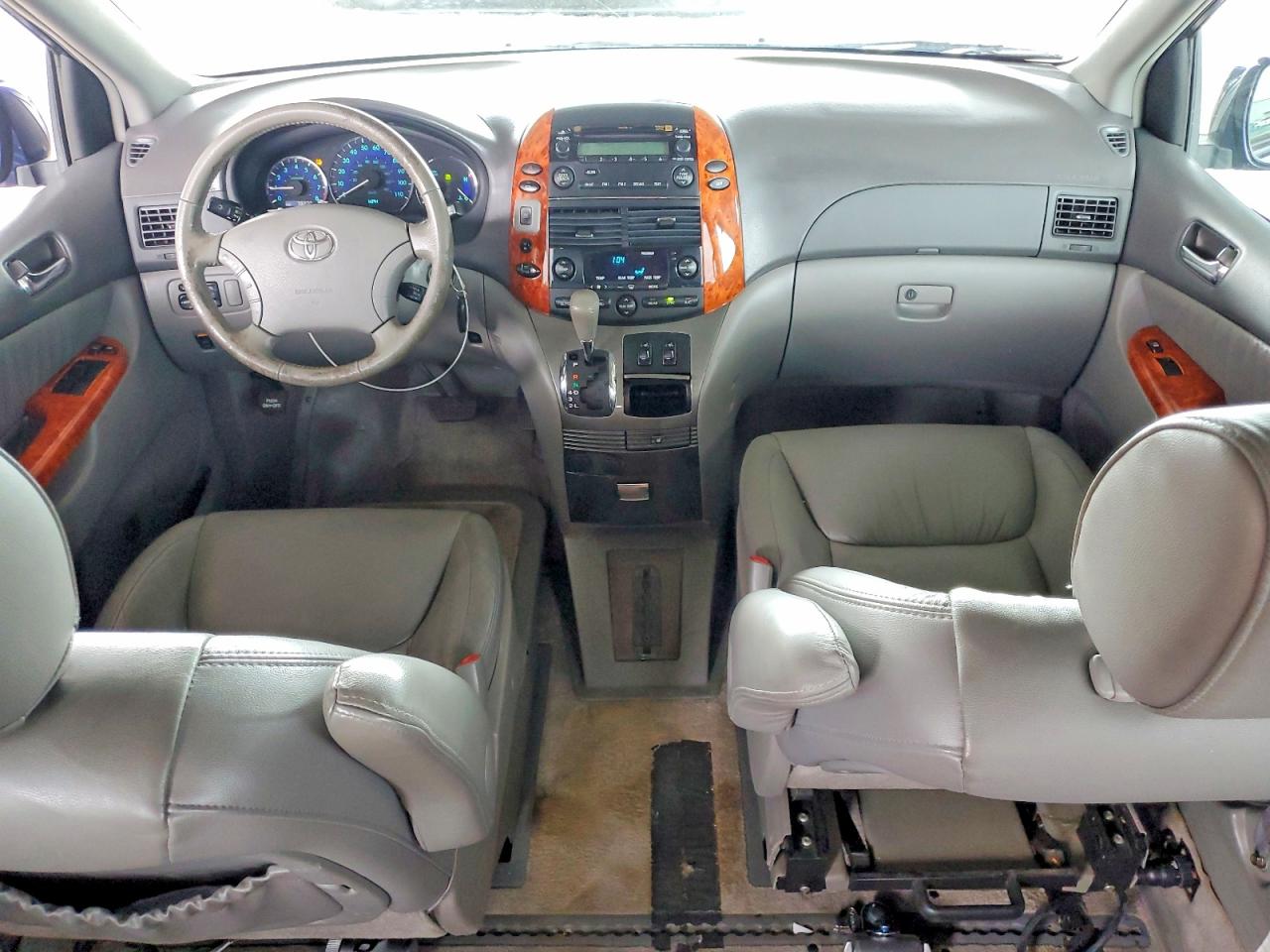 2007 Toyota Sienna Xle 7-passenger Blue vin: 5TDZK22CX7S021692