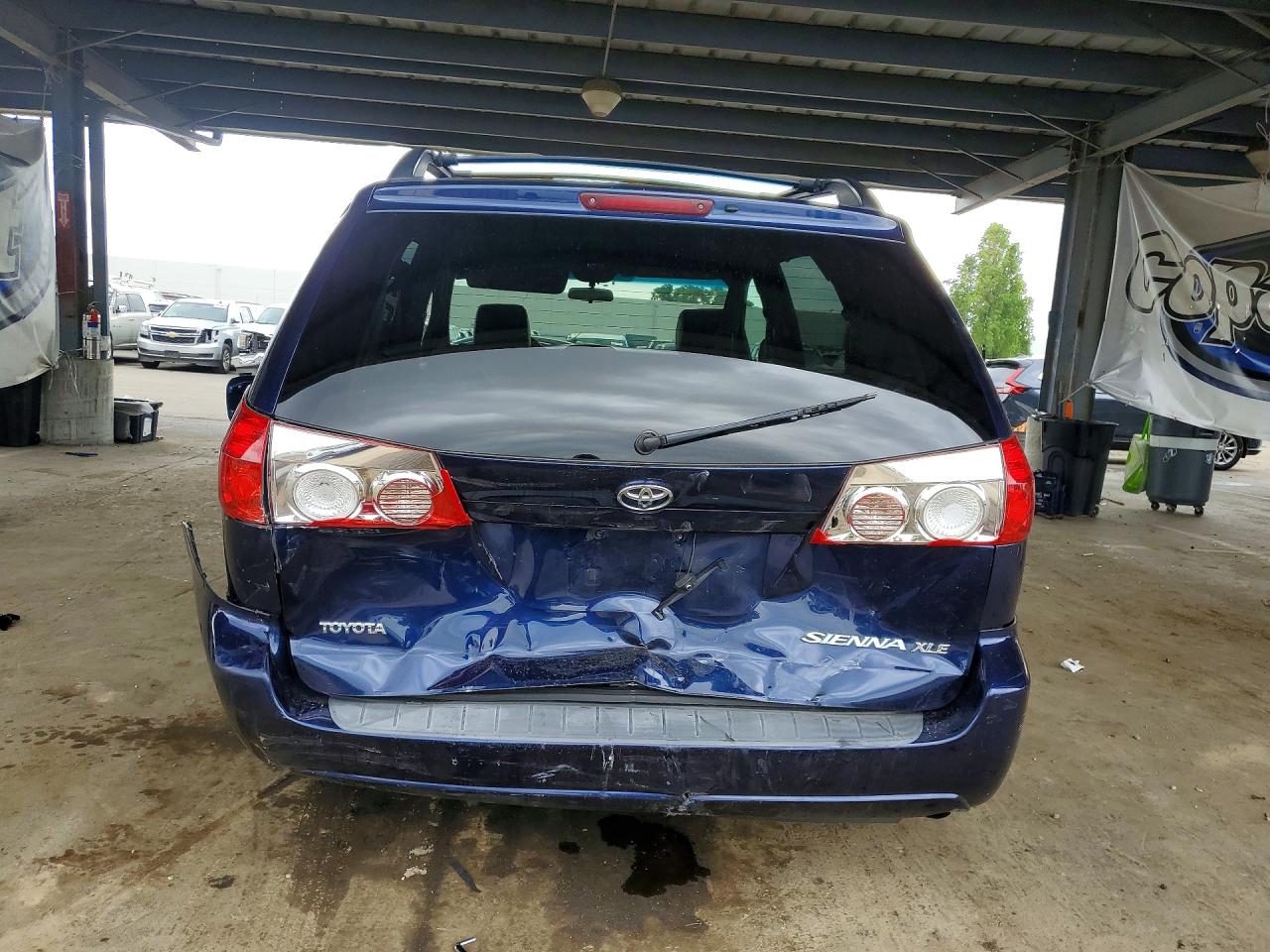 2007 Toyota Sienna Xle 7-passenger Blue vin: 5TDZK22CX7S021692
