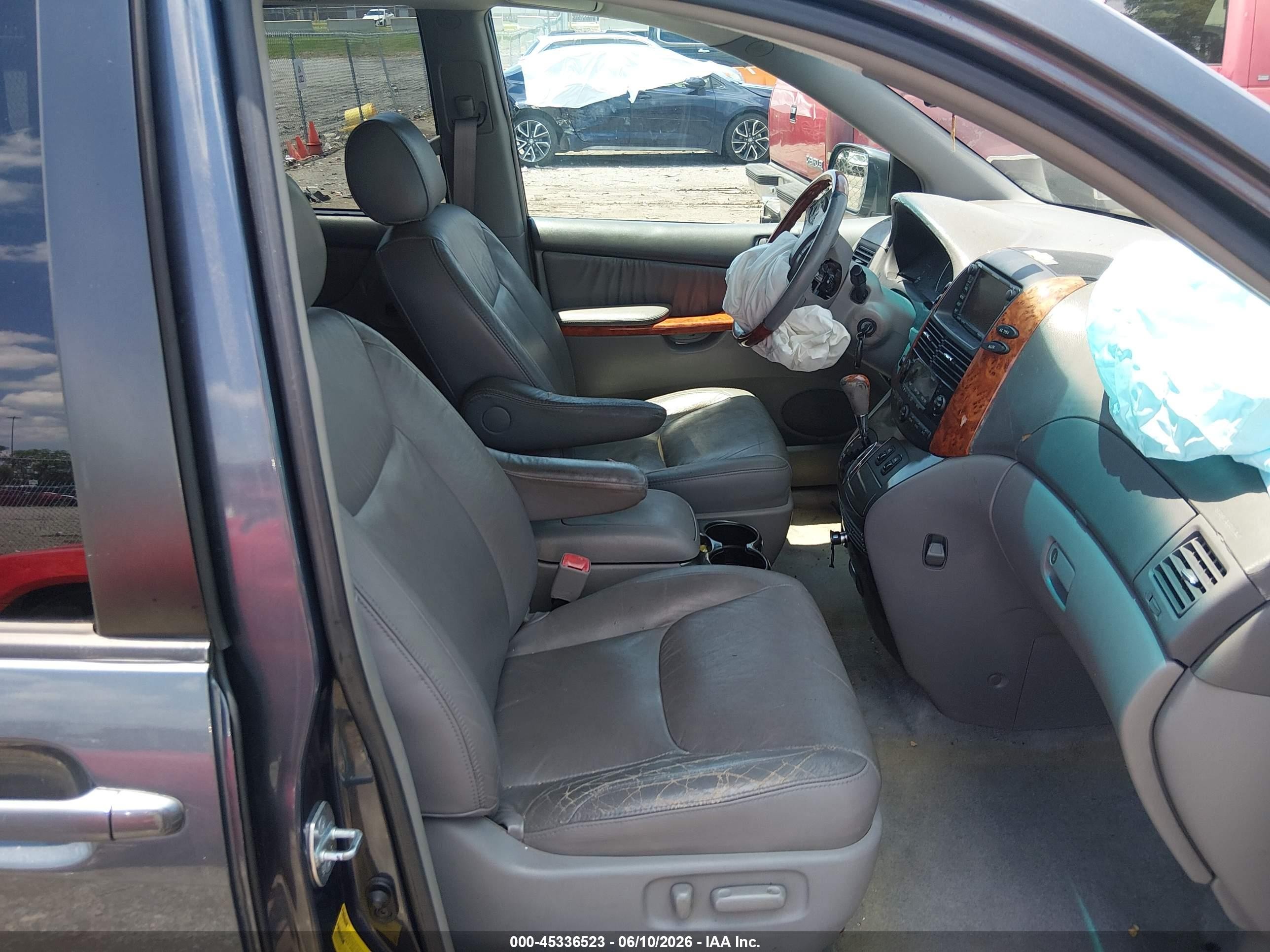 2007 Toyota Sienna Xle Limited Blue vin: 5TDZK22CX7S053025
