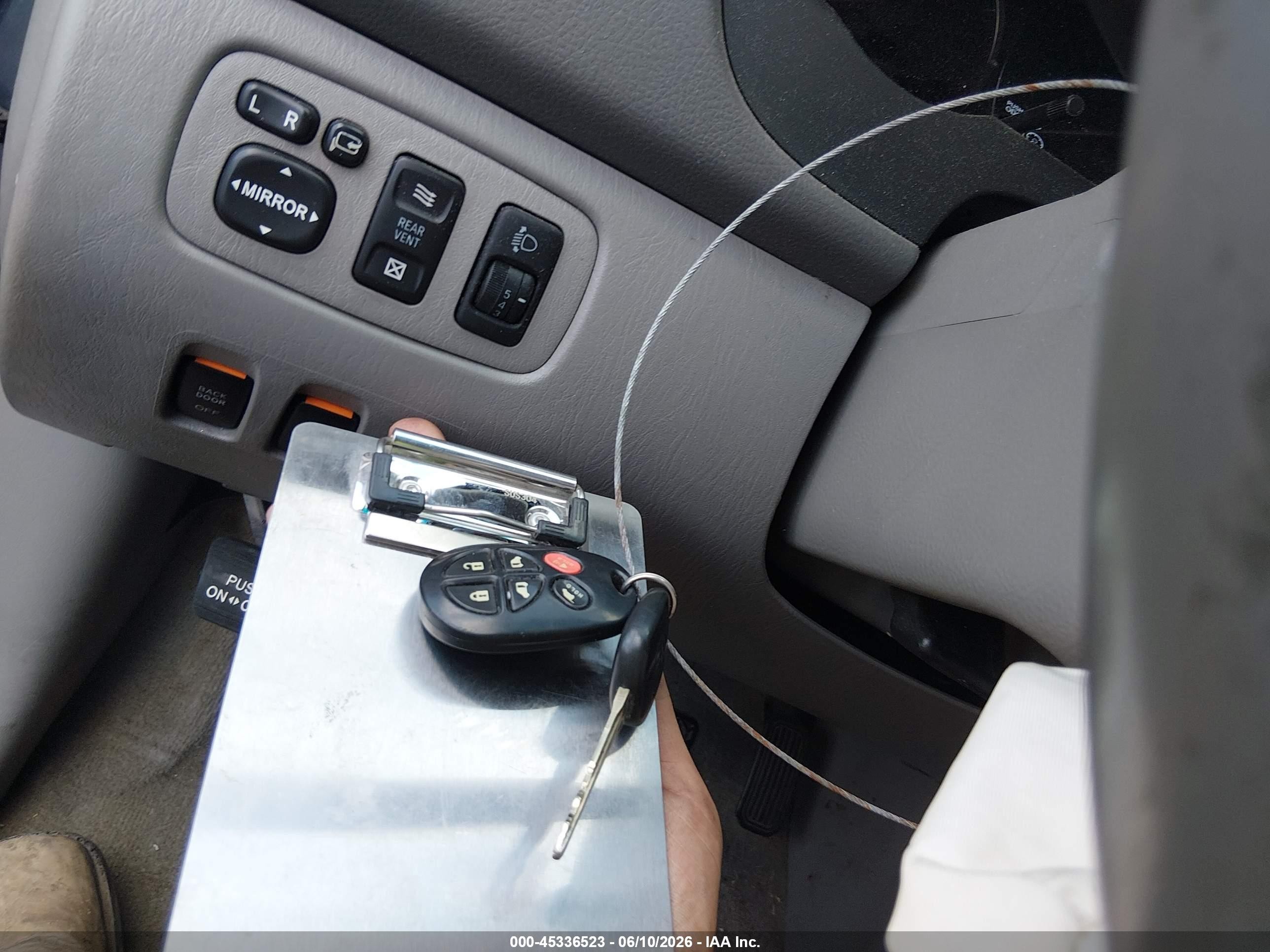 2007 Toyota Sienna Xle Limited Blue vin: 5TDZK22CX7S053025