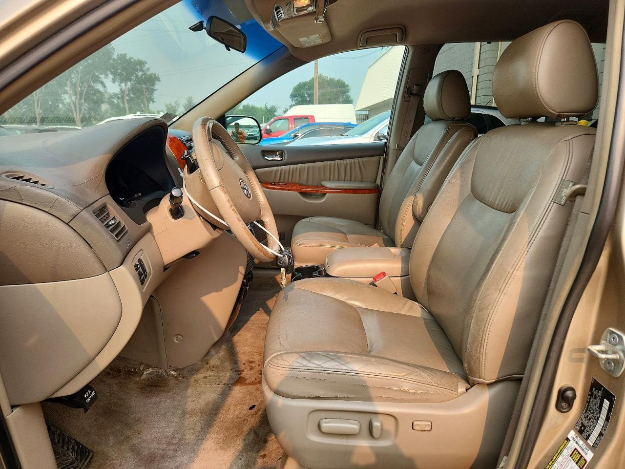 2007 Toyota Sienna Xle 7-passenger Gold vin: 5TDZK22CX7S069130