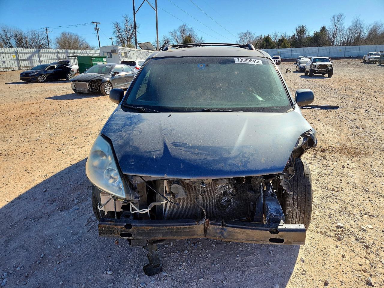 2008 Toyota Sienna Xle Limited Blue vin: 5TDZK22CX8S168032