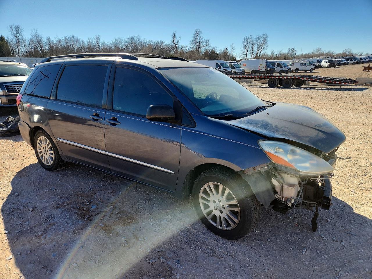 2008 Toyota Sienna Xle Limited Blue vin: 5TDZK22CX8S168032