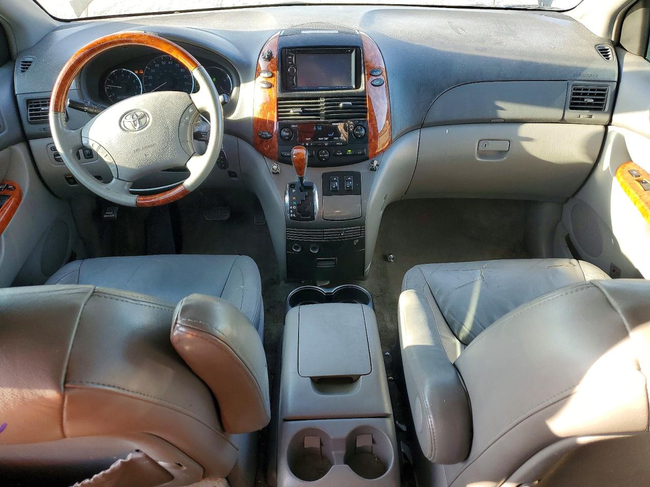 2008 Toyota Sienna Xle Limited Black vin: 5TDZK22CX8S177720