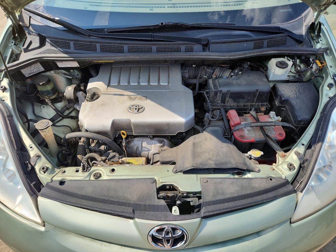 2008 Toyota Sienna Xle Green vin: 5TDZK22CX8S191391