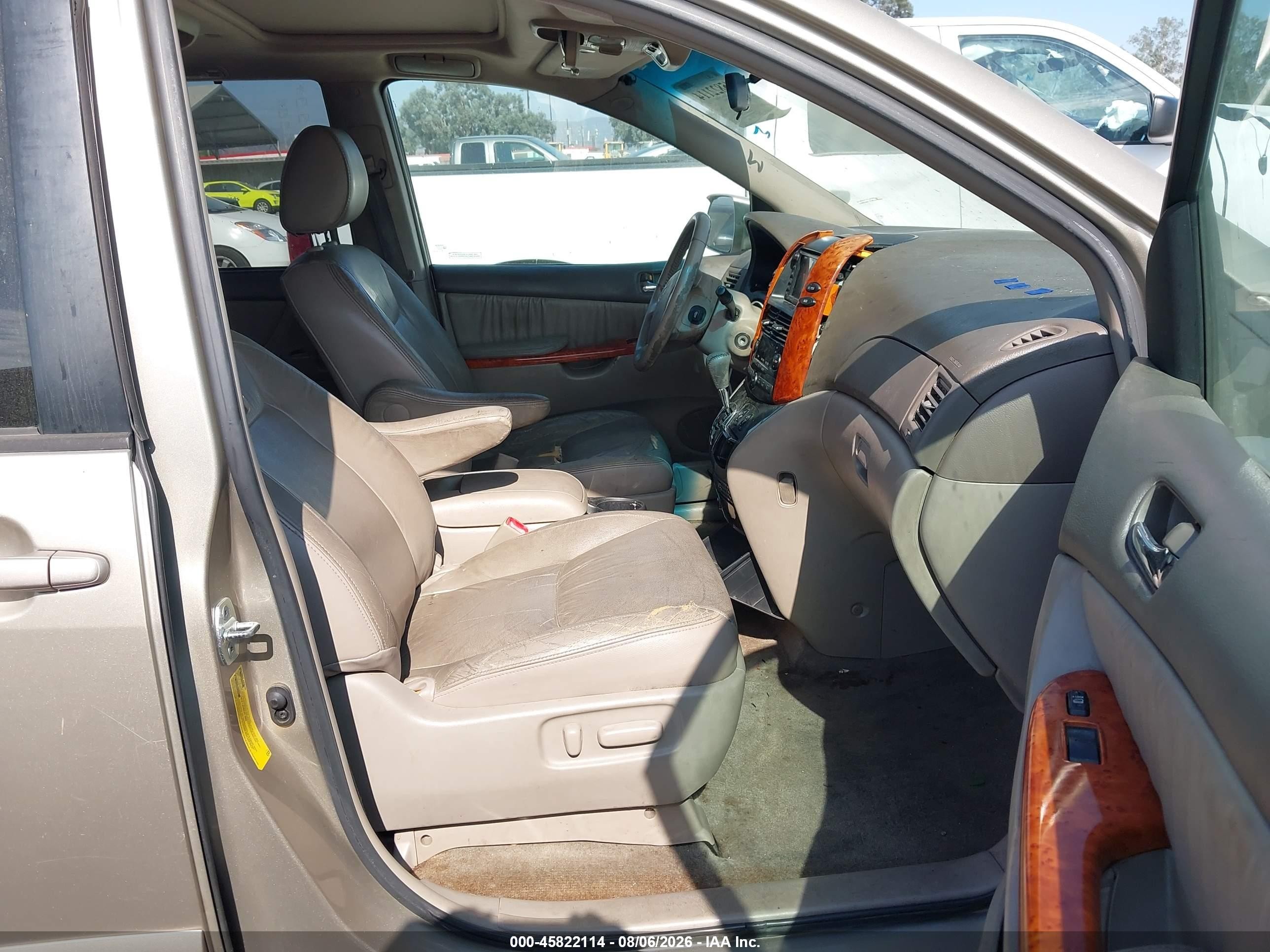 2009 Toyota Sienna Xle Золотой vin: 5TDZK22CX9S226948