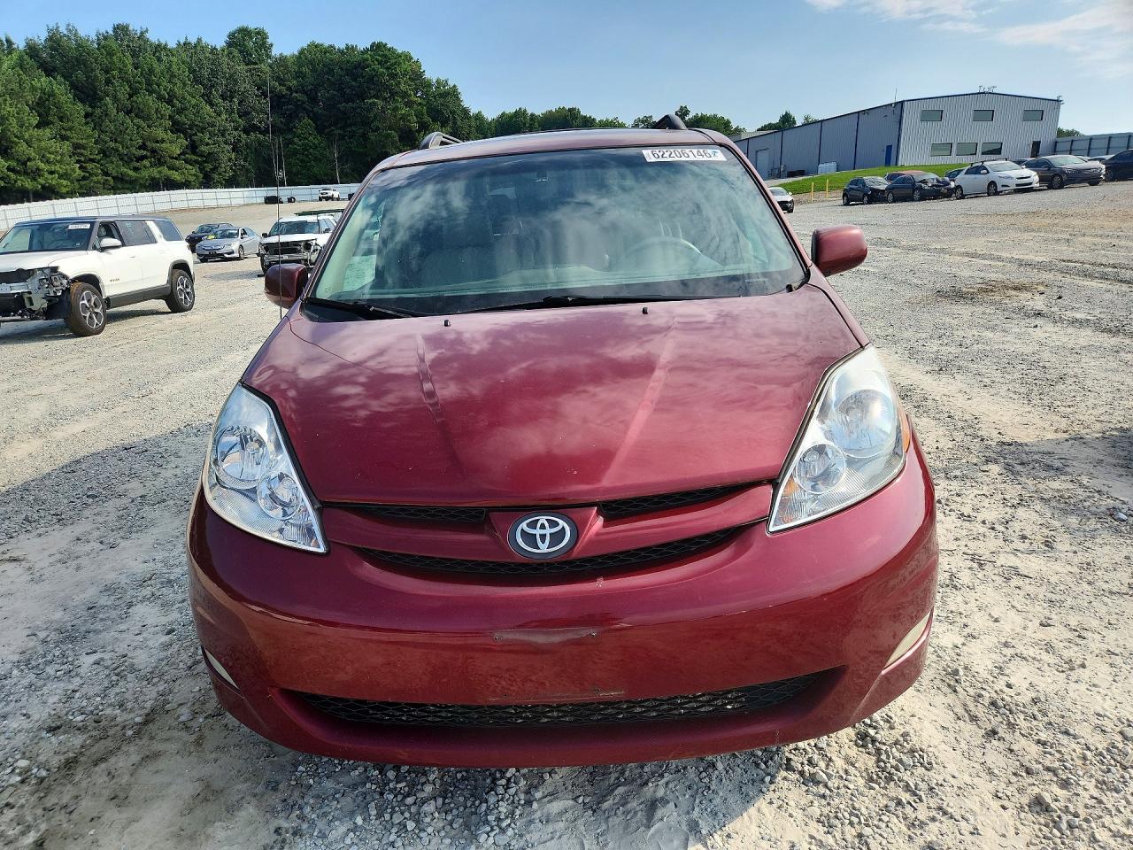 2009 Toyota Sienna Xle Красный vin: 5TDZK22CX9S234922
