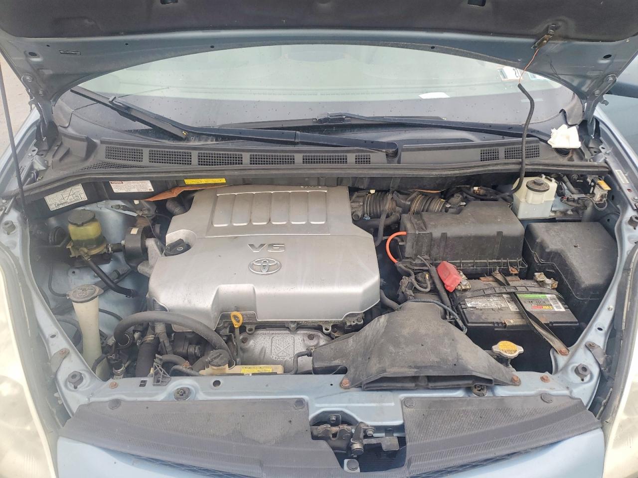 2009 Toyota Sienna Синий vin: 5TDZK22CX9S237402