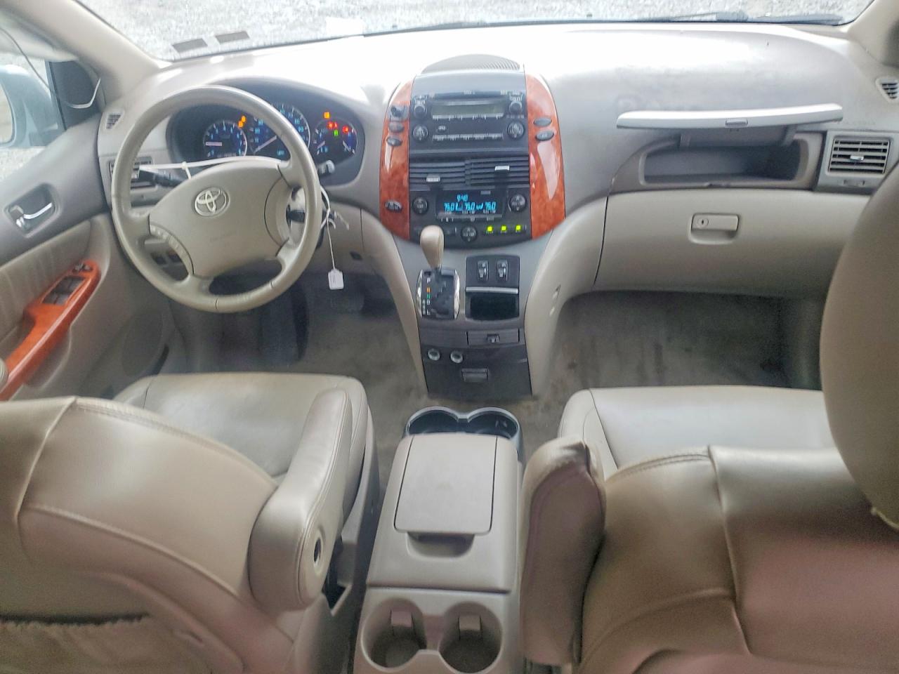 2009 Toyota Sienna Синий vin: 5TDZK22CX9S237402