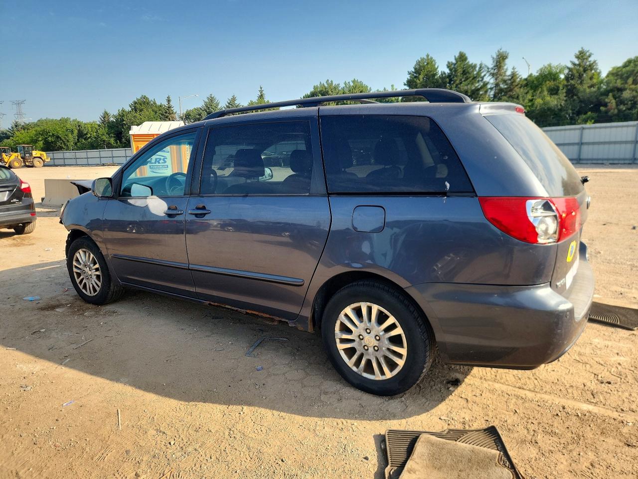 2009 Toyota Sienna Xle Серый vin: 5TDZK22CX9S258234