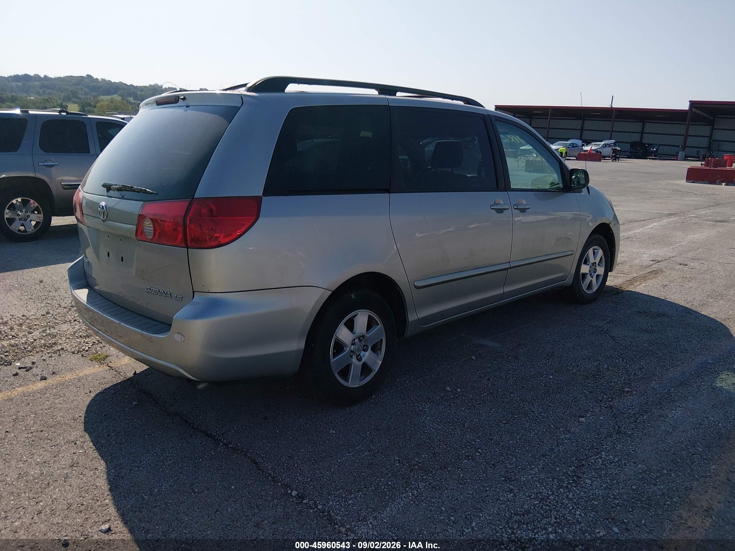 2007 Toyota Sienna Le Tan vin: 5TDZK23C07S005550