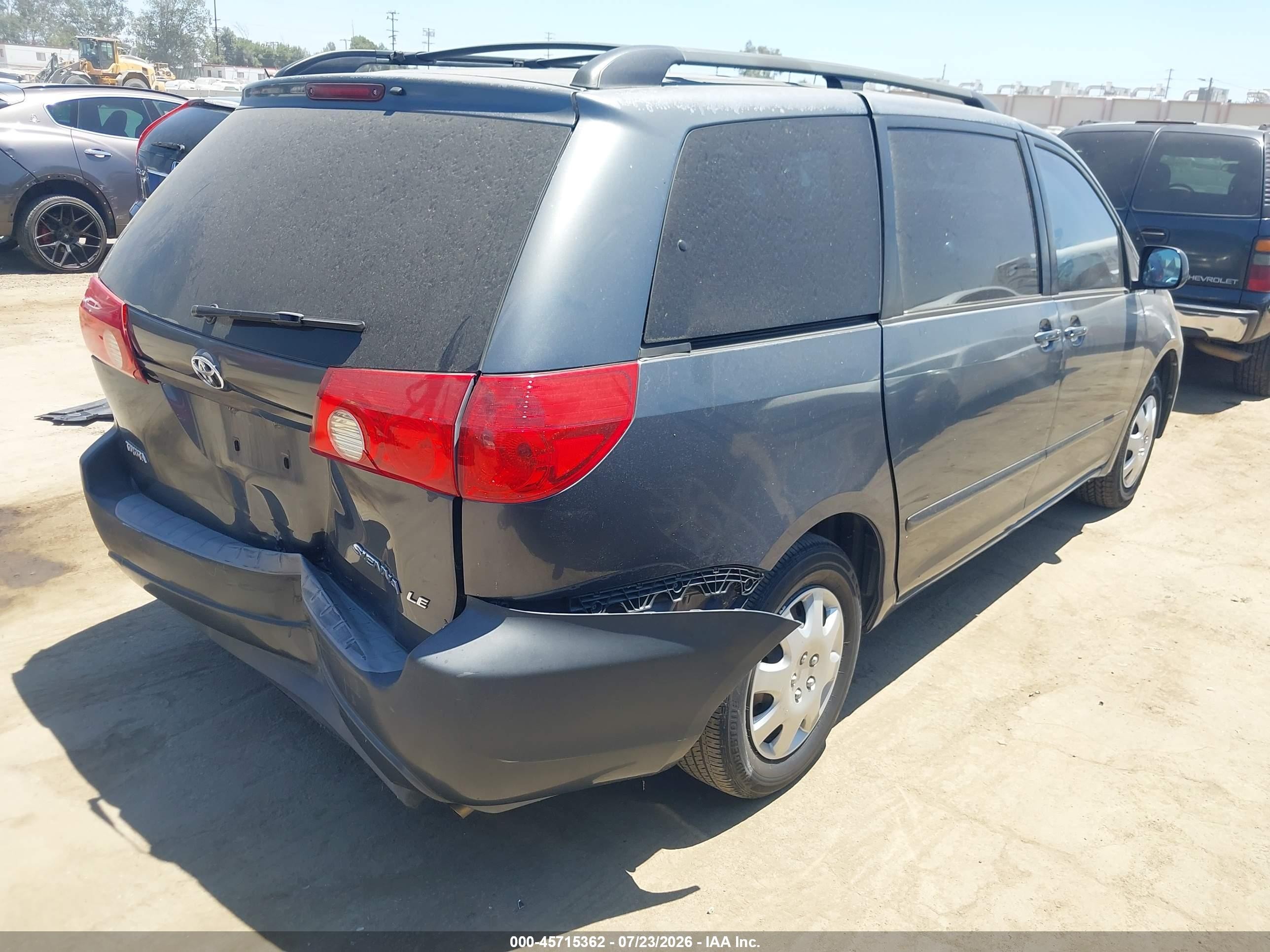 2007 Toyota Sienna Le Gray vin: 5TDZK23C07S024020