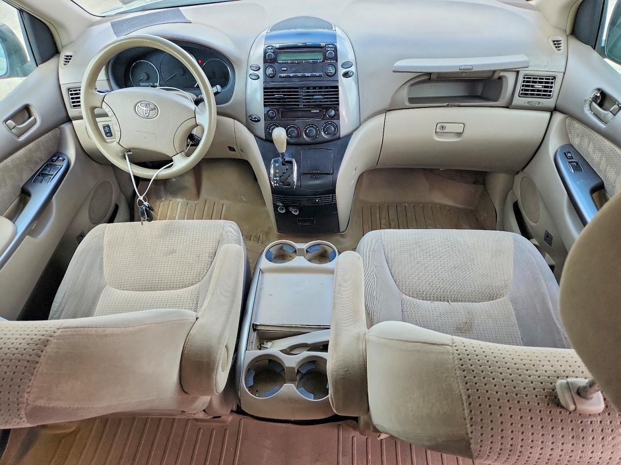 2007 Toyota Sienna Le 7-passenger Зеленый vin: 5TDZK23C07S060063