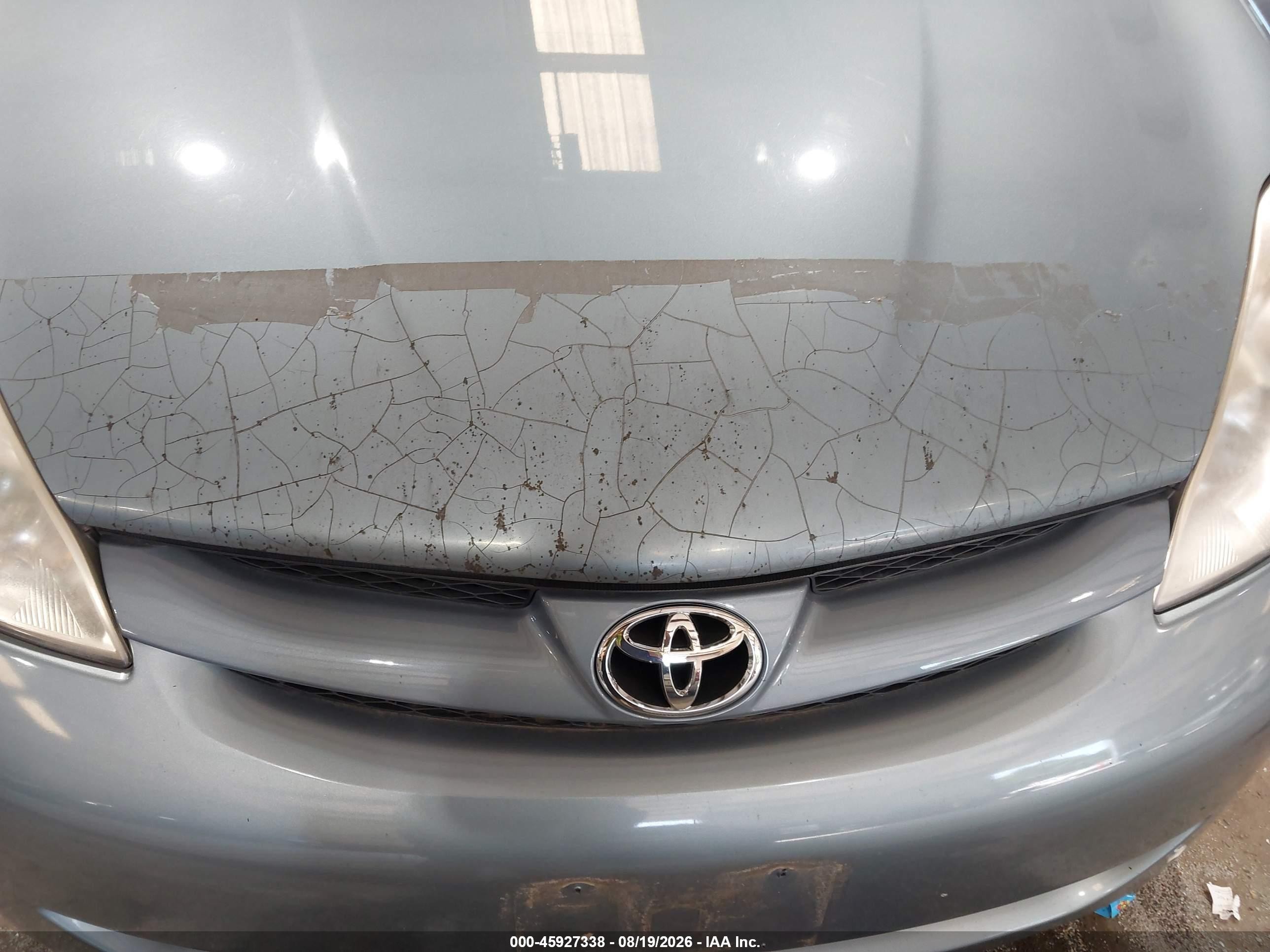 2008 Toyota Sienna Le Blue vin: 5TDZK23C08S104810