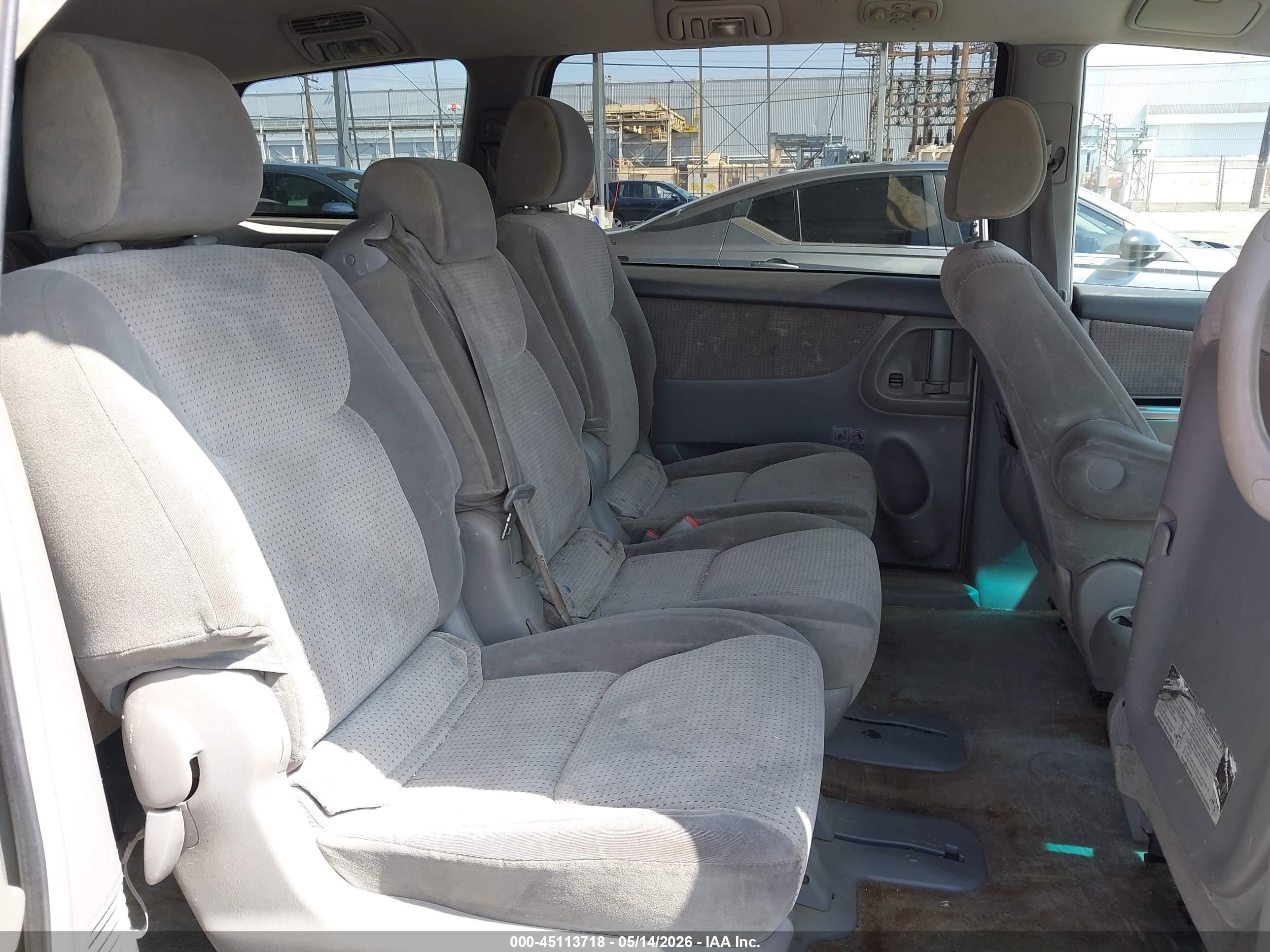 2008 Toyota Sienna Ce/le Gray vin: 5TDZK23C08S113183