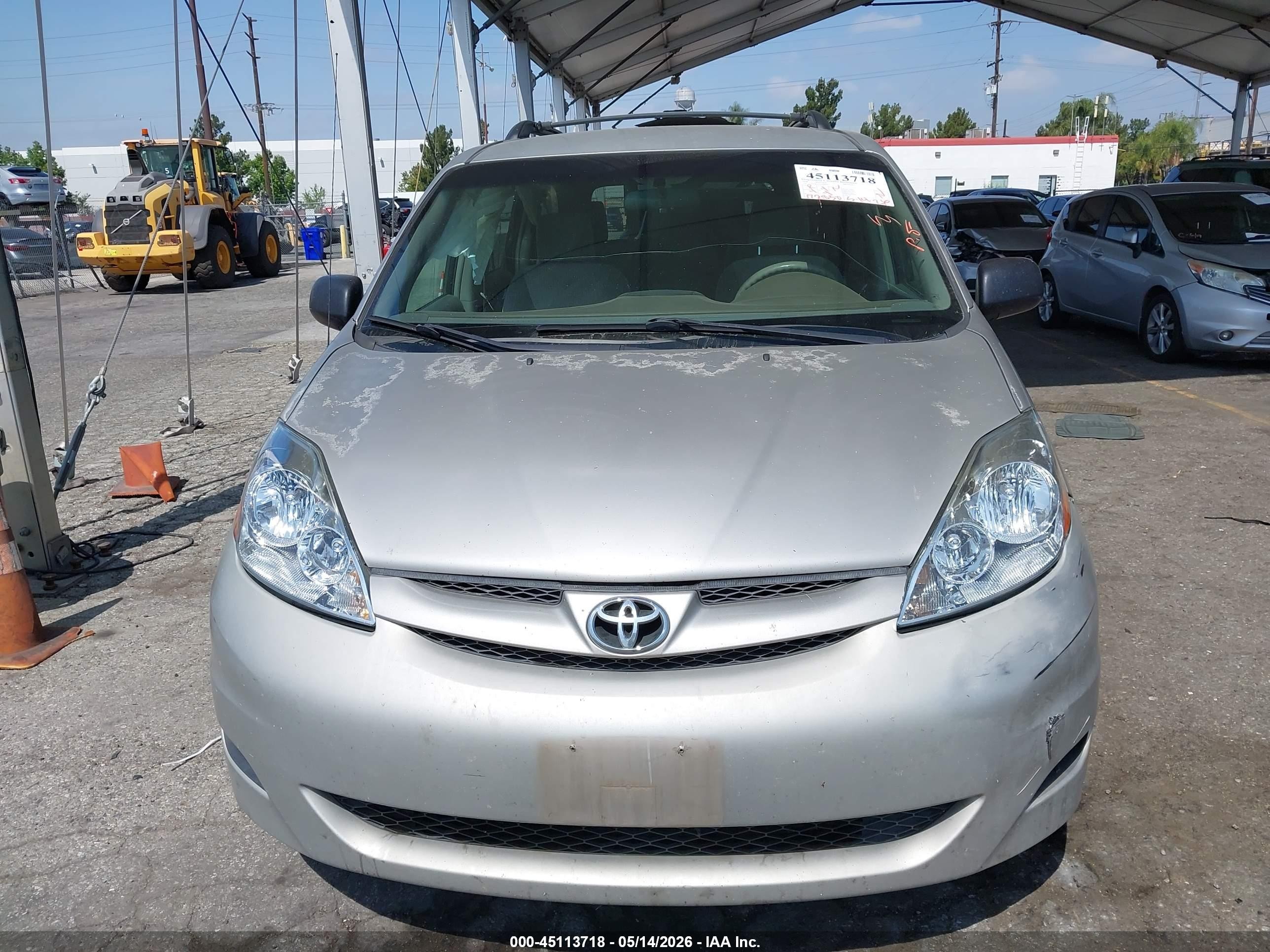 2008 Toyota Sienna Ce/le Gray vin: 5TDZK23C08S113183