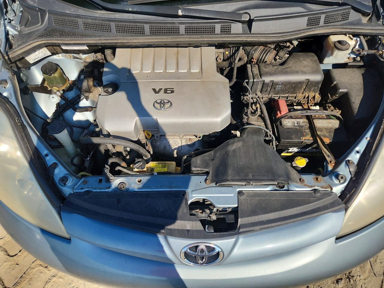 2008 Toyota Sienna Ce 7-passenger Blue vin: 5TDZK23C08S123745