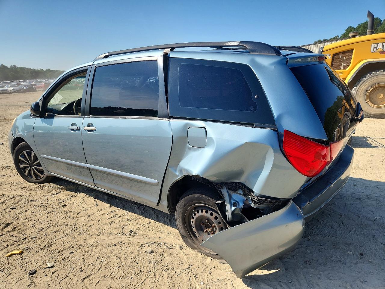 2008 Toyota Sienna Ce 7-passenger Blue vin: 5TDZK23C08S123745