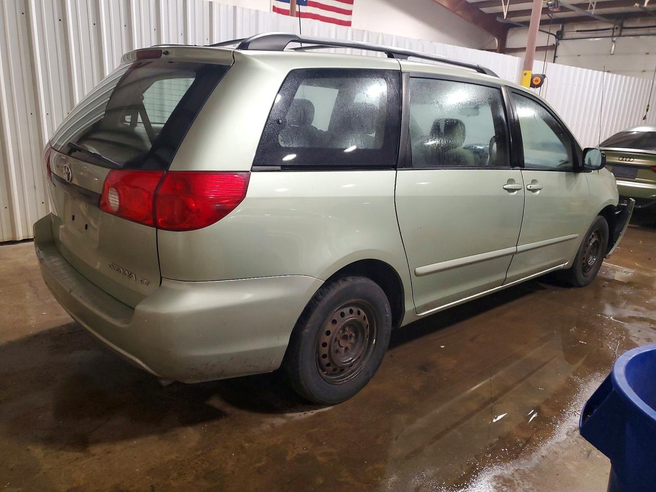 2008 Toyota Sienna Ce 7-passenger Зеленый vin: 5TDZK23C08S159841