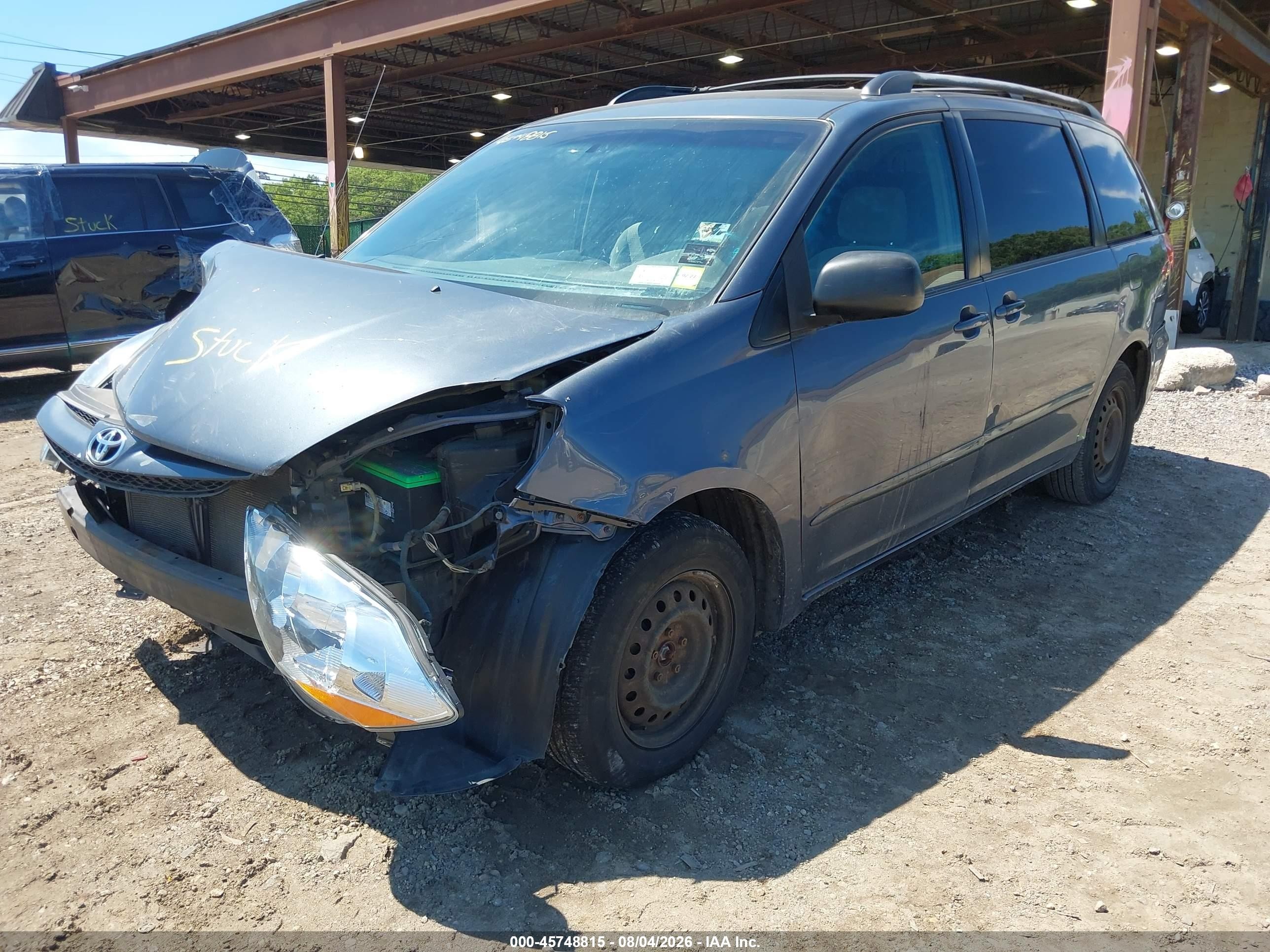 2008 Toyota Sienna Le Gray vin: 5TDZK23C08S183069
